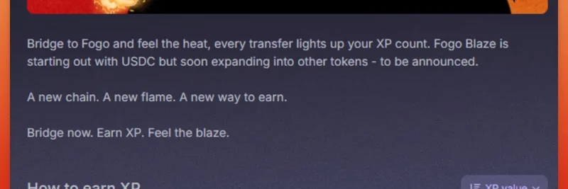 Fogo Ignites XP Rewards: Earn 10 XP Per USD Bridged via Portal – A Game-Changer for Early Meme Token Users
