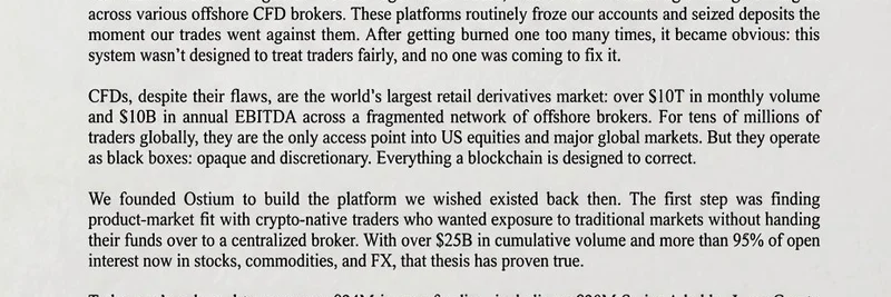 Alliance Celebrates Ostium Labs' Series A Funding: Unlocking On-Chain Perpetual Trading for Stocks, Crypto, and Beyond