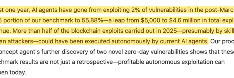 Anthropic 的大型语言模型发现零日智能合约漏洞：对加密安全的里程碑