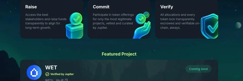 Jupiter DTF：HumidiFiの $WET トークンセールがUTC 21:00に遅延、Wetlist割当は4％に削減