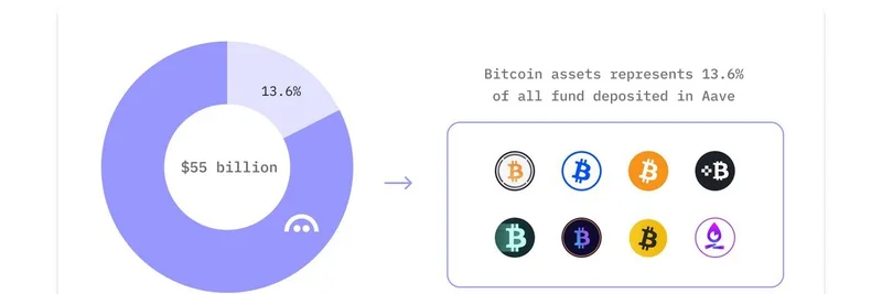 Aave 2025：DeFi 中比特币的领先用例 — 释放 75 亿美元 BTC 流动性
