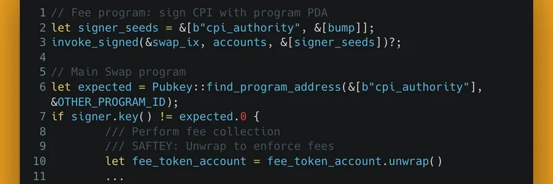 버그의 전조 #3: 선택적 계정이 Solana 스왑에서 사용자들의 수수료 회피를 허용한 방법