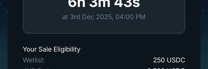 Humidifi WET 预售今日在 Jupiter 启动：更新后的代币经济学与参与指南