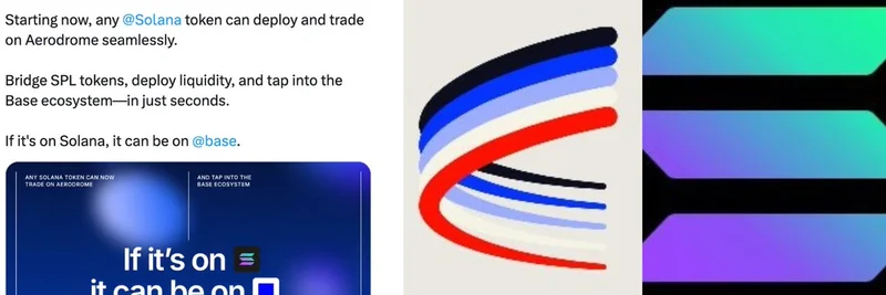 Aerodromeがクロスチェーン革命に点火：Base‑Solanaブリッジが稼働、秒でトークン展開と取引が可能に