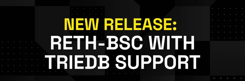 BNB Chain 发布 Reth-BSC v0.0.6-triedb-alpha：Triedb 支持显著提升存储与同步速度