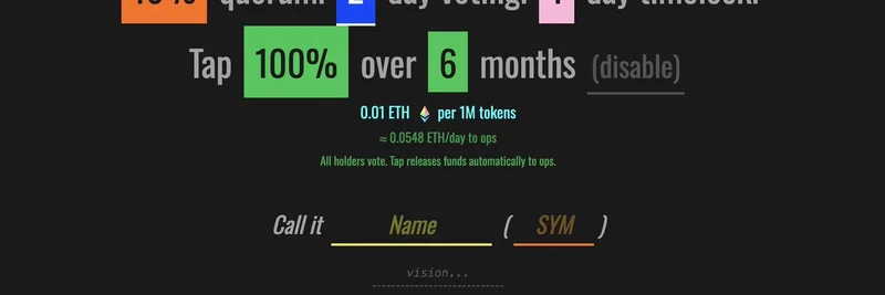 DAICO WTF: EthereumとBaseで賢くトークン資金調達するためにヴィタリック・ブテリンのDAICOを復活