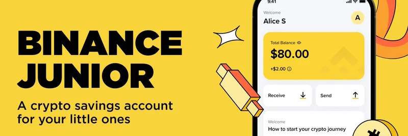 Binance Junior Launches: A Safe Crypto Savings Account for Kids Aged 6-17