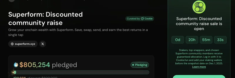 Cookie DAO Hits Target on $UP Token Community Sale: What's Next for Snappers and Stakers?