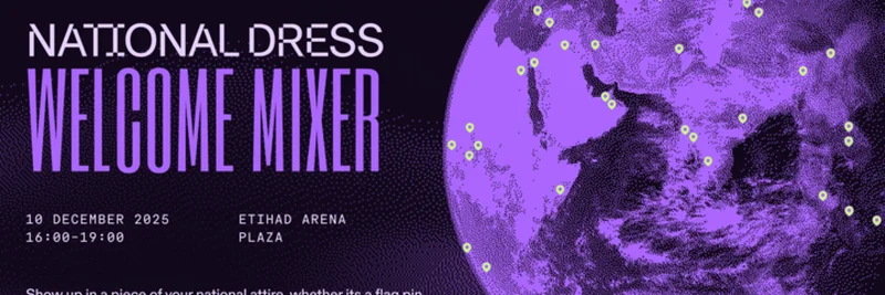 Solana Breakpoint 2025：参加国家服饰欢迎联谊会，展示全球 Solana 自豪感