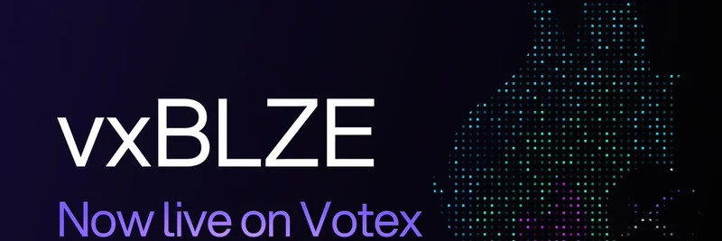 SolBlaze, vxBLZE 출시: Solana의 BLZE 토큰을 위한 유동성 스테이킹 혁신
