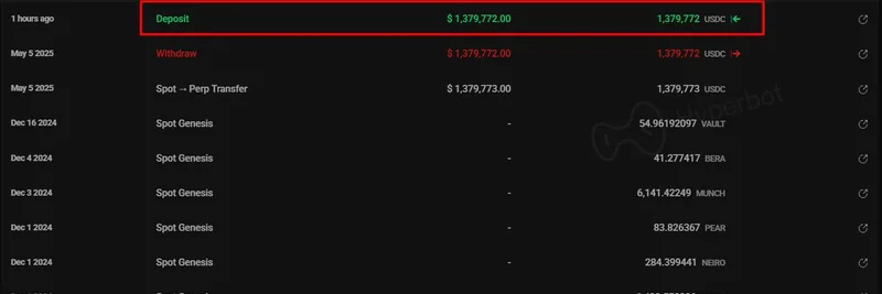 Hyperliquid Whale Deposits $1.38M USDC and Shorts HYPE: Bearish Bet or Smart Play?