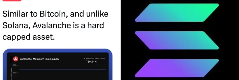 Avalanche AVAXがビットコインのようにハードキャップ化：公式声明がSolana勢を揺るがしミームコイン旋風を点火