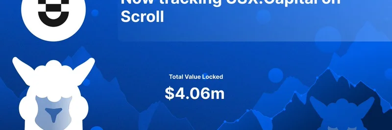 DefiLlama Tracks USX Capital on Scroll: $4.06M TVL for Neodollar Stablecoin Innovation