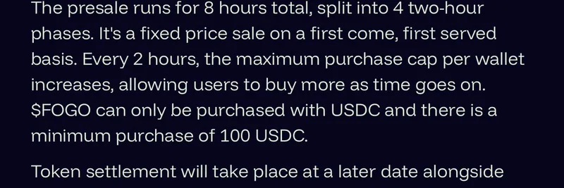 FOGO 代币预售公布：Solana 对标 Hyperliquid 与 Monad 的创新答卷