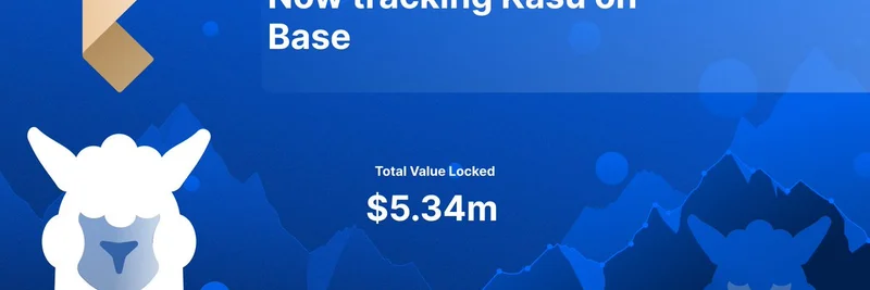 DefiLlama Tracks Kasu Finance on Base: Unlocking Institutional RWA Yields for DeFi Users
